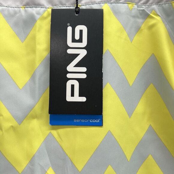 NEW Ping Skort WOMEN M Sensor Cool Golf Tennis Pickleball Skirt Yellow - Picture 3 of 13